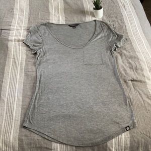 Rock & Republic Grey Shimmer Top